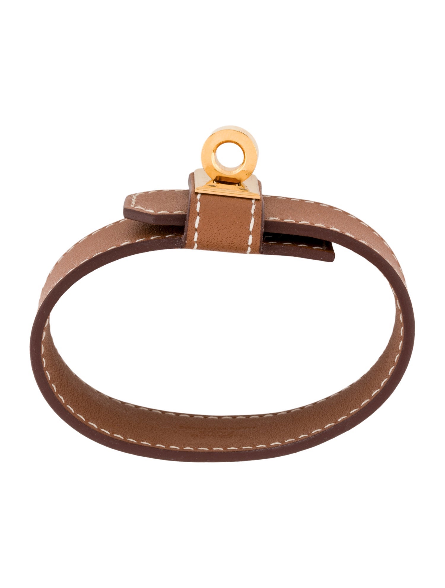 Hermès Leather Kelly Twist Wrap Bracelet